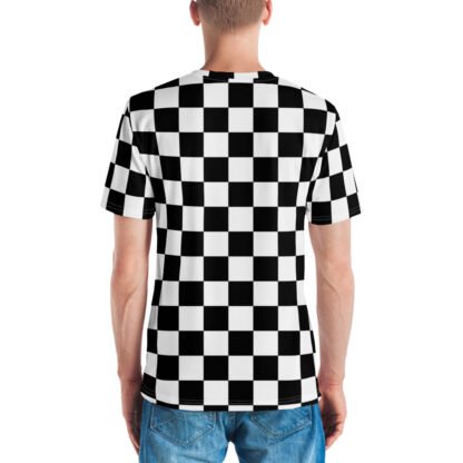 "Punk Rock R Us" Checkerboard Men's t-shirt - Image 3