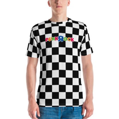 "Punk Rock R Us" Checkerboard Men's t-shirt