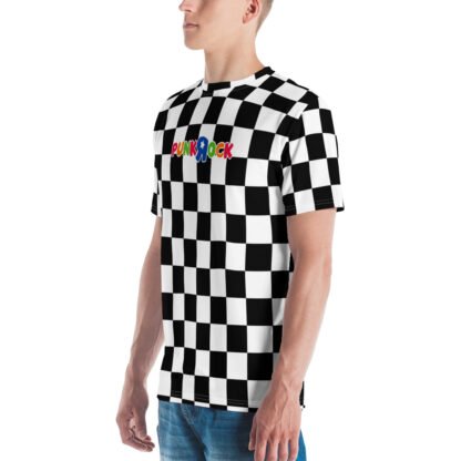 "Punk Rock R Us" Checkerboard Men's t-shirt - Image 5