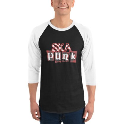 "Ska Punk" 3/4 sleeve raglan shirt