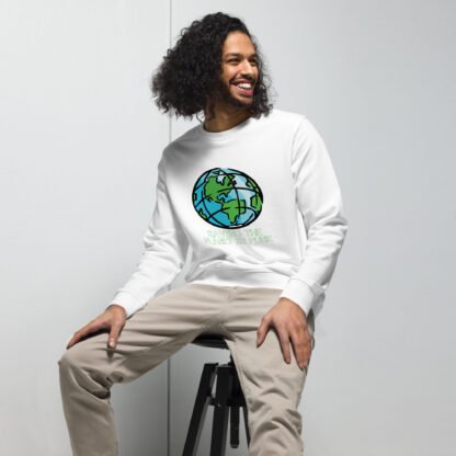 "Saving The Planet Is Punk" Unisex organic sweatshirt - Image 16