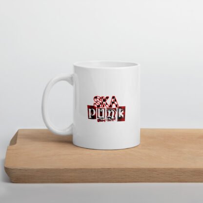 "Ska Punk" White glossy mug - Image 4