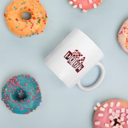 "Ska Punk" White glossy mug